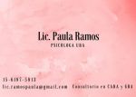 Lic. Paula Ramos